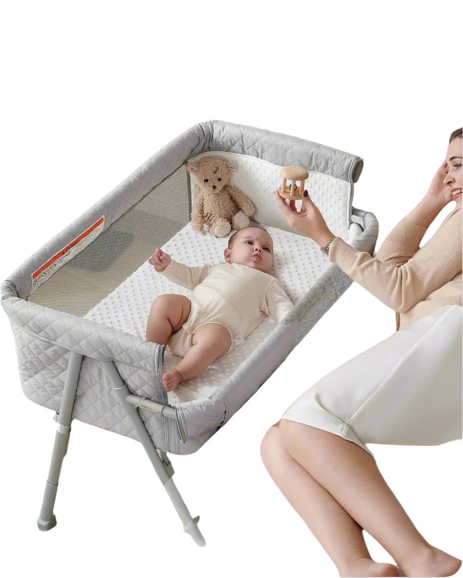 Bassinet Bedside Sleeper, Baby Crib for Newborn, Baby Bassinets Bedside Sleeper
