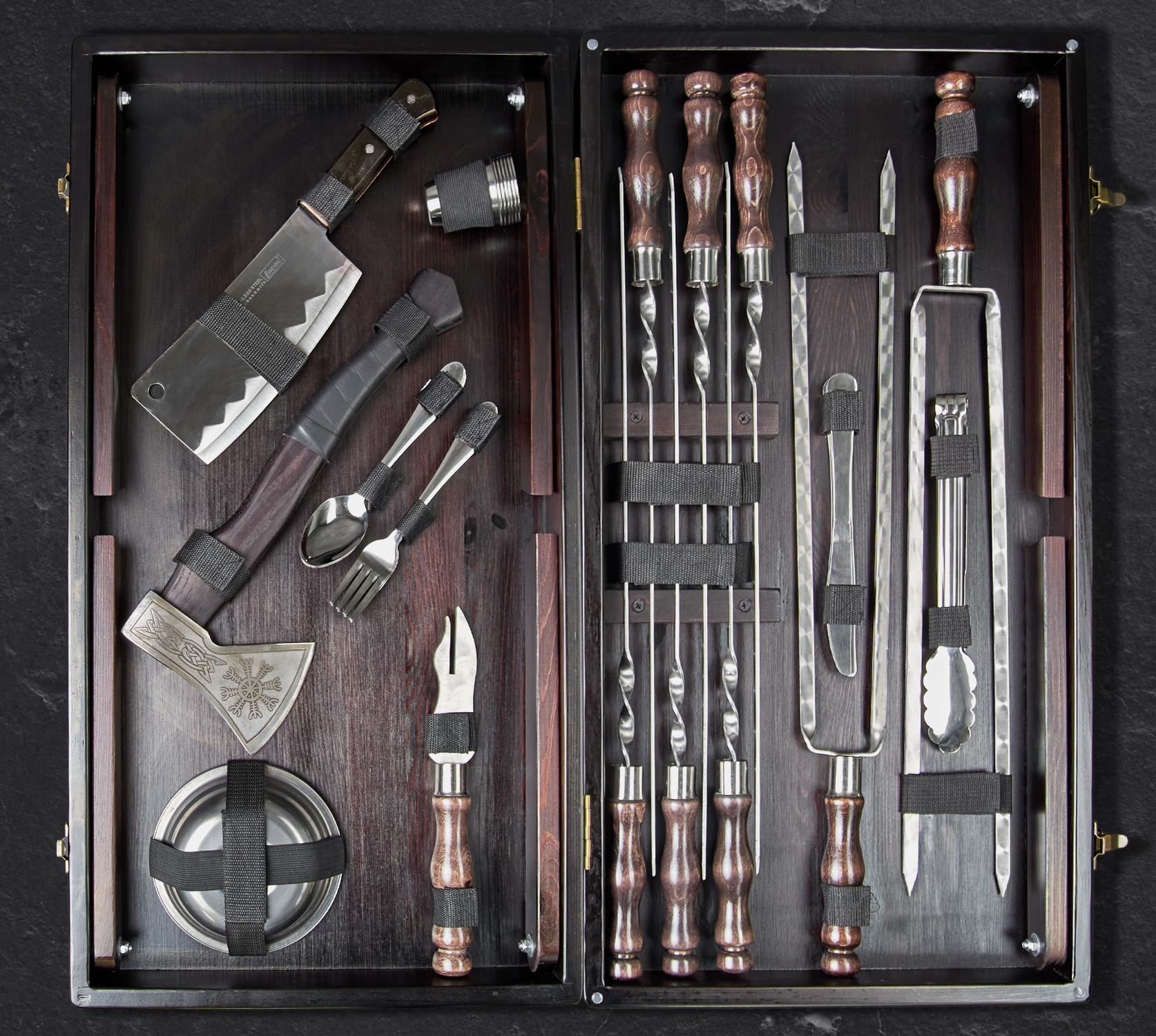 Grill Accessories for Outdoor Grill - Grill Utensils Set - Premium Barbecue Tool Sets