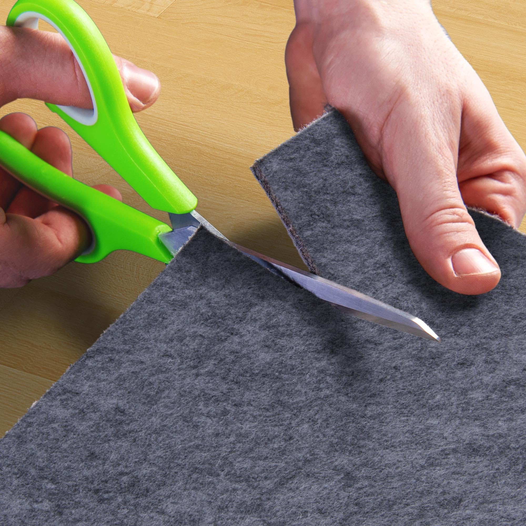 Uni-Luxe Dual Surface Felt and Rubber Non-Slip Rug Pad 1/4" Thick (10'x 14')