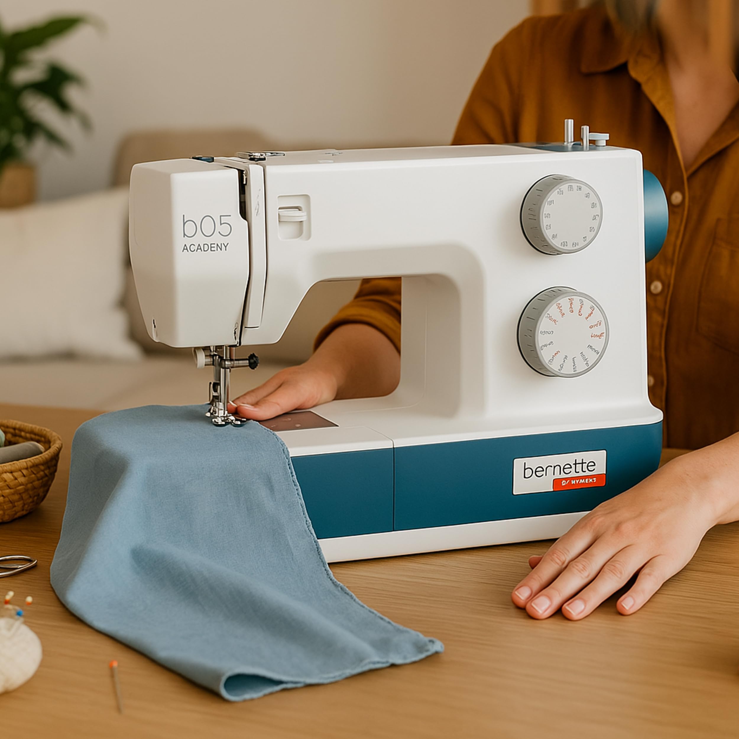 Sewing Machine Bundle | 30 Stitches, LED Lights, Extension Table