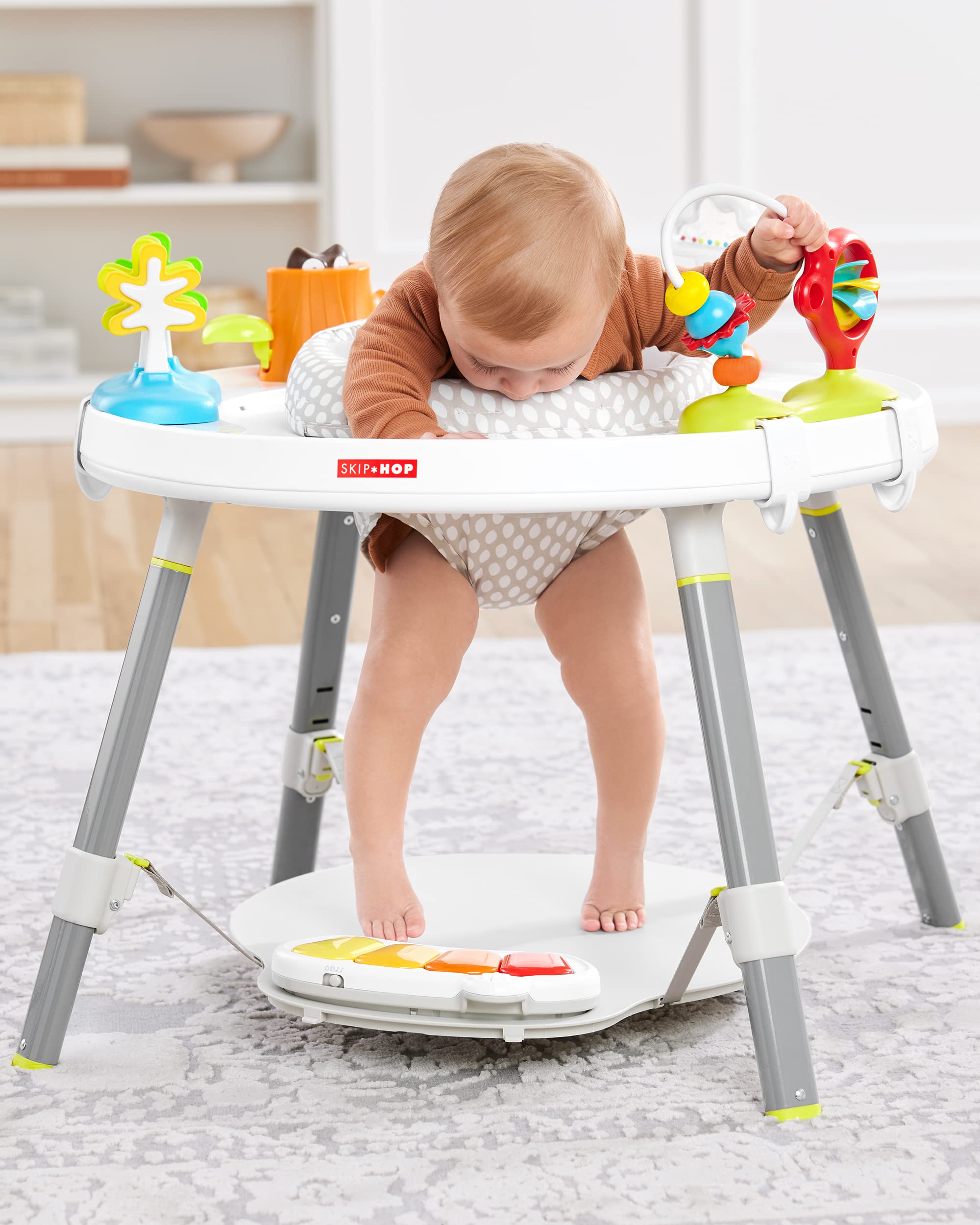 Baby Activity Center: Interactive Play Center with 3-Stage Grow-with-Me Functionality