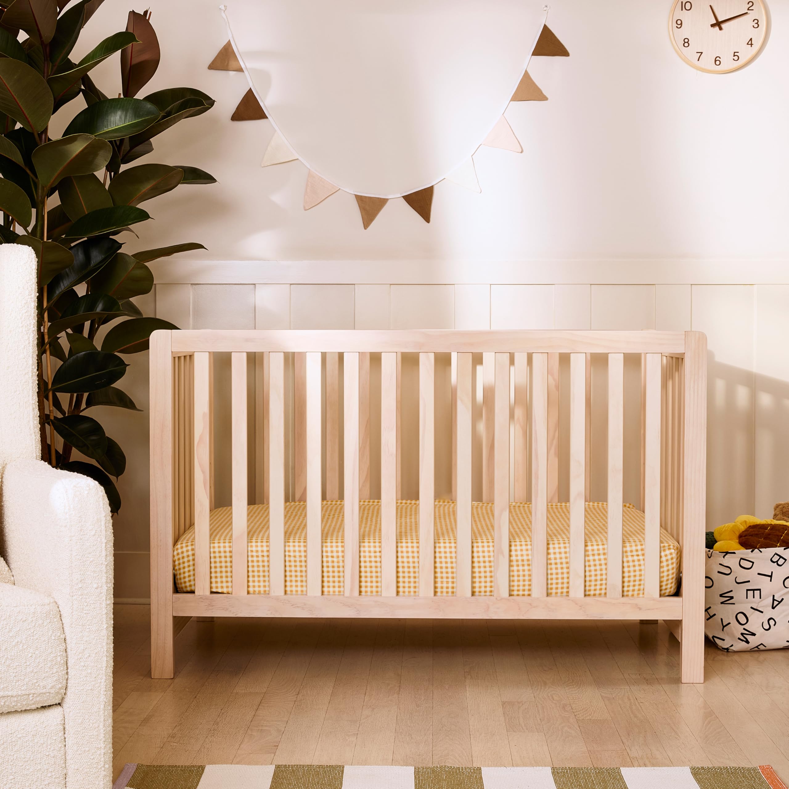Colby 4-in-1 Convertible Crib - GREENGUARD Gold Certified Convertible Baby Crib