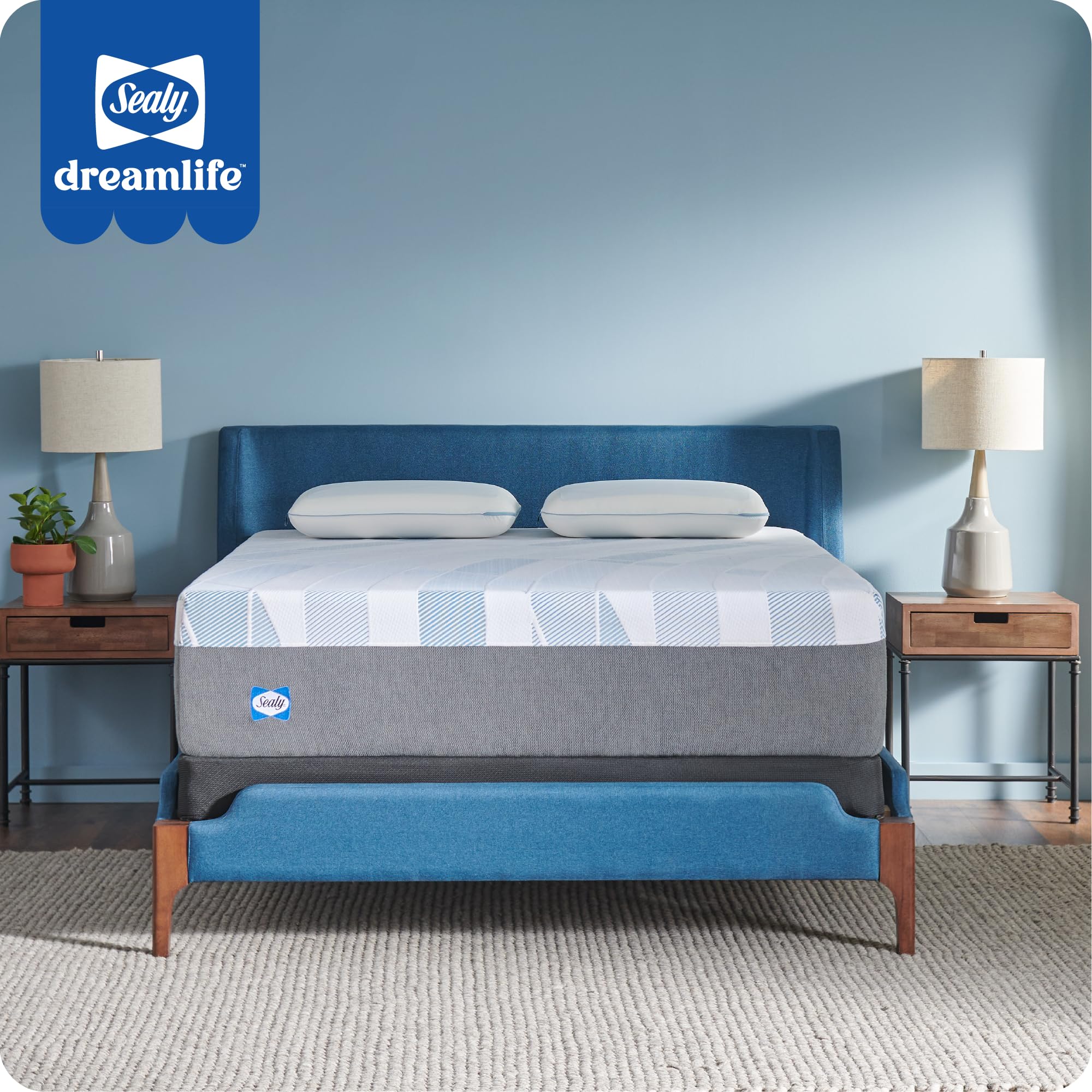 Dreamlife 14” Hybrid Mattress-in-a-Box, King, SealyComfort Gel Memory Foam