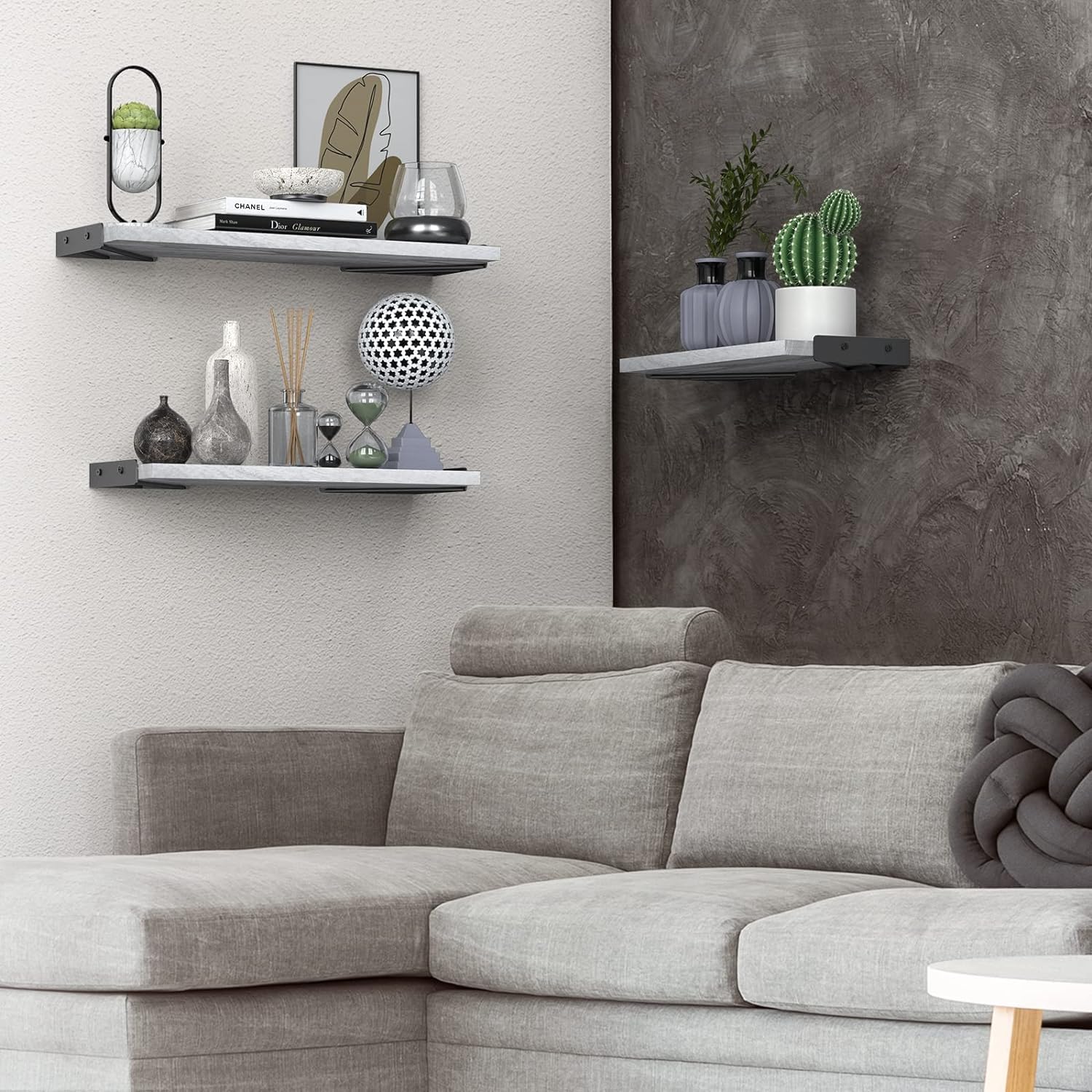 BAYKA Wall Shelves Floating Shelves for Wall