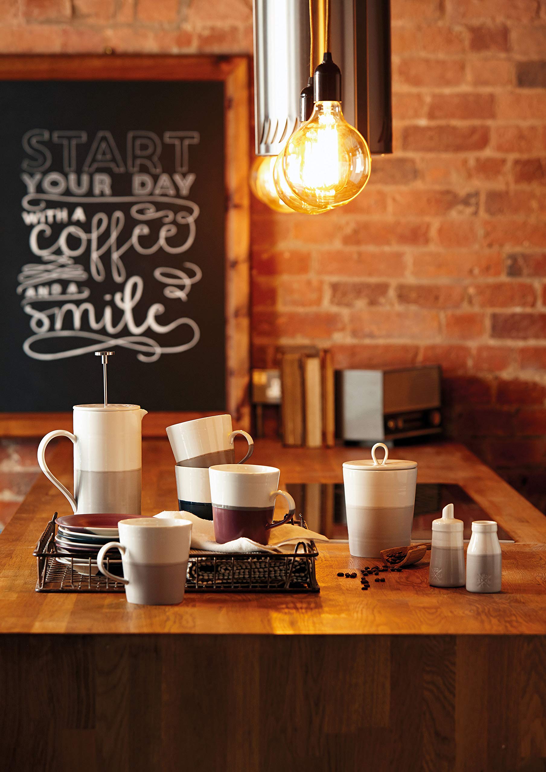 Coffee Studio French Press, Grey, 50 oz