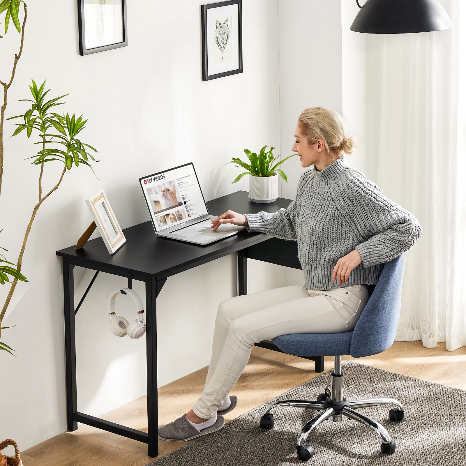 Small Computer Desk 31 Inch Writing Desks Home Office Desks Small Space Desk
