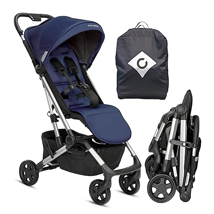 Compact Stroller - One Hand Fold Lightweight, Travel, Toddler, Airplane, Foldable