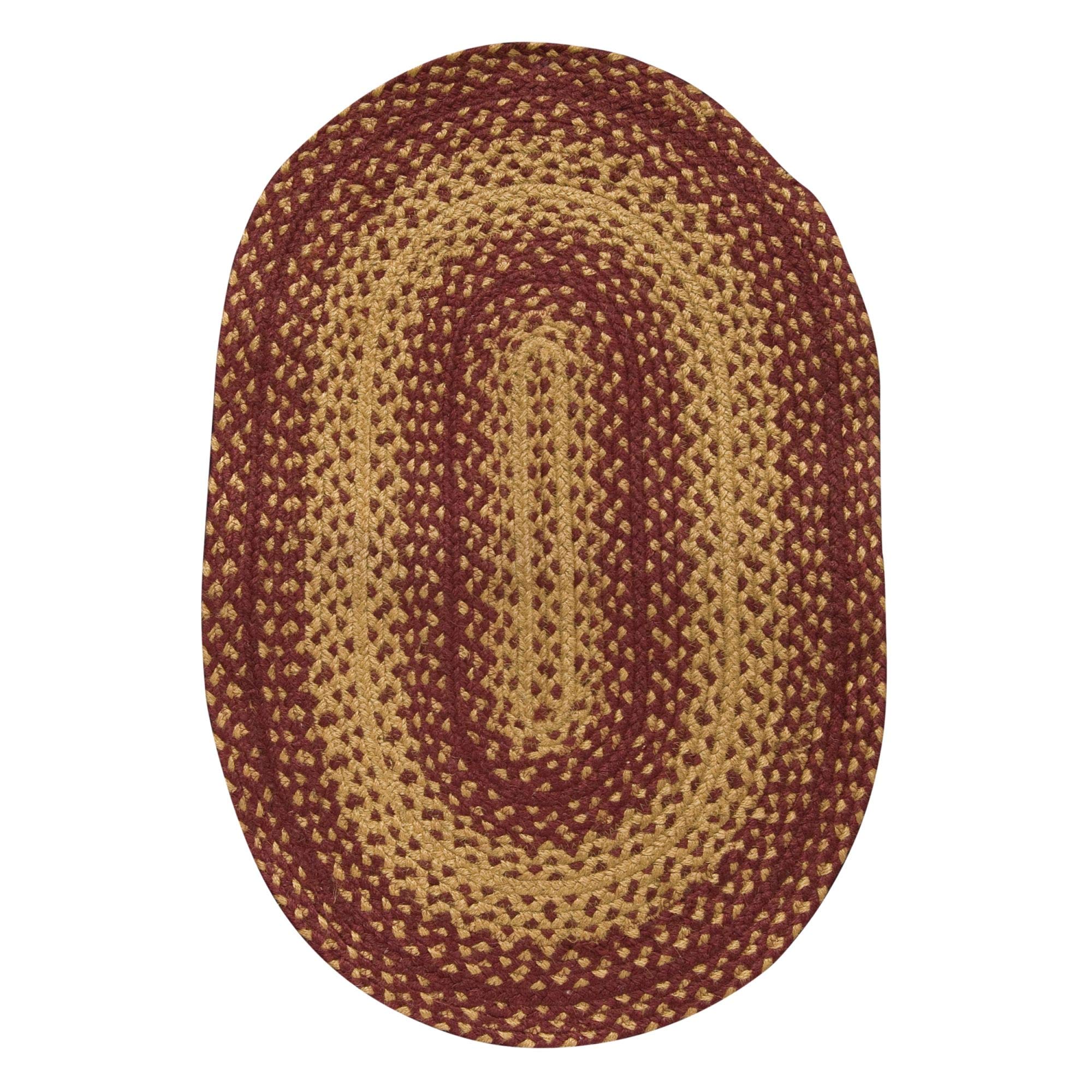 Vintage Star Oval Rug, 20 x 30