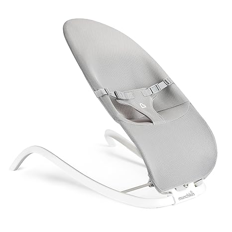 Electric Baby Bouncer & Rocker with Digital Touch Display, Soothing Sounds & 3 Recline