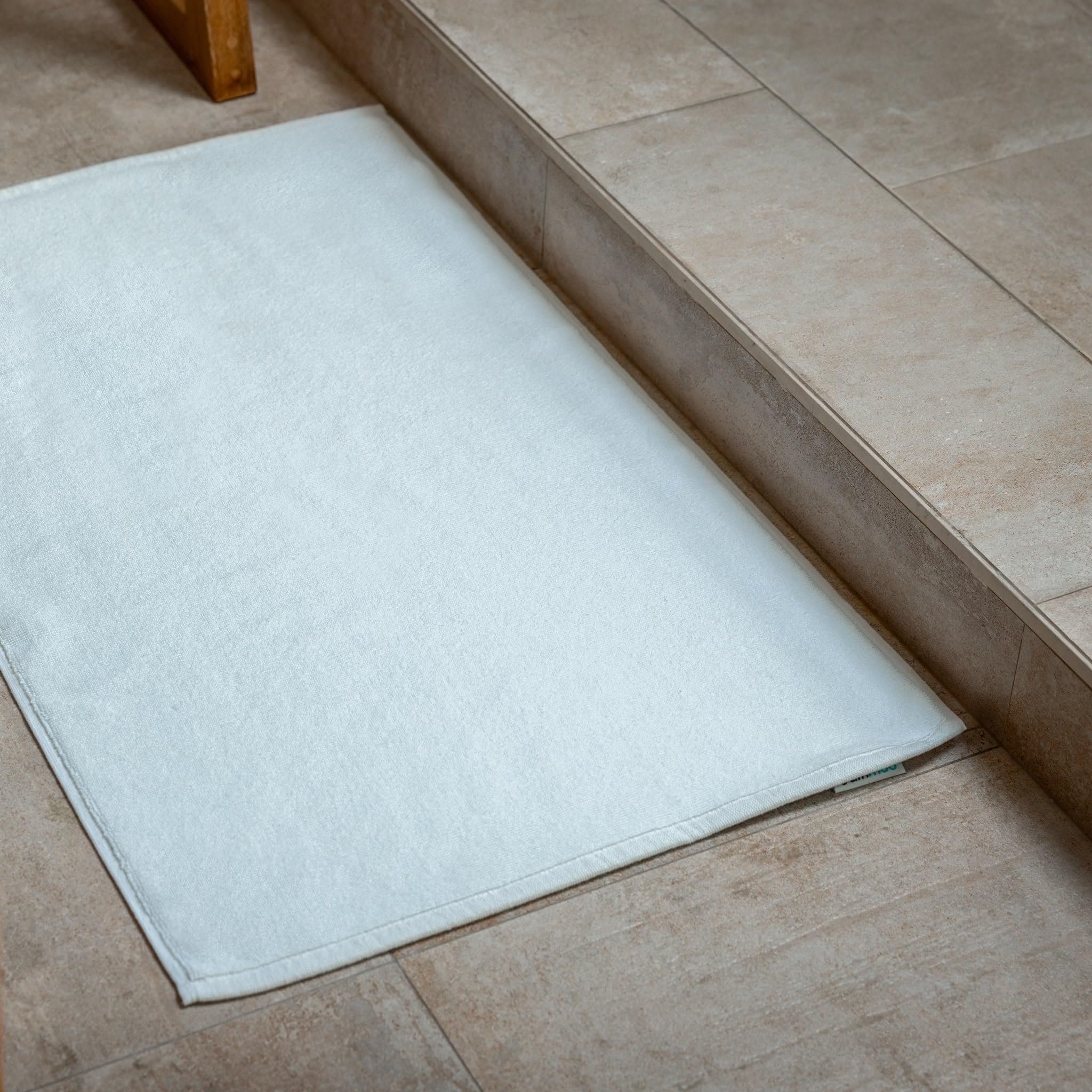 Organic Cotton Bath Mats - 4 Pack, Ultra Plush