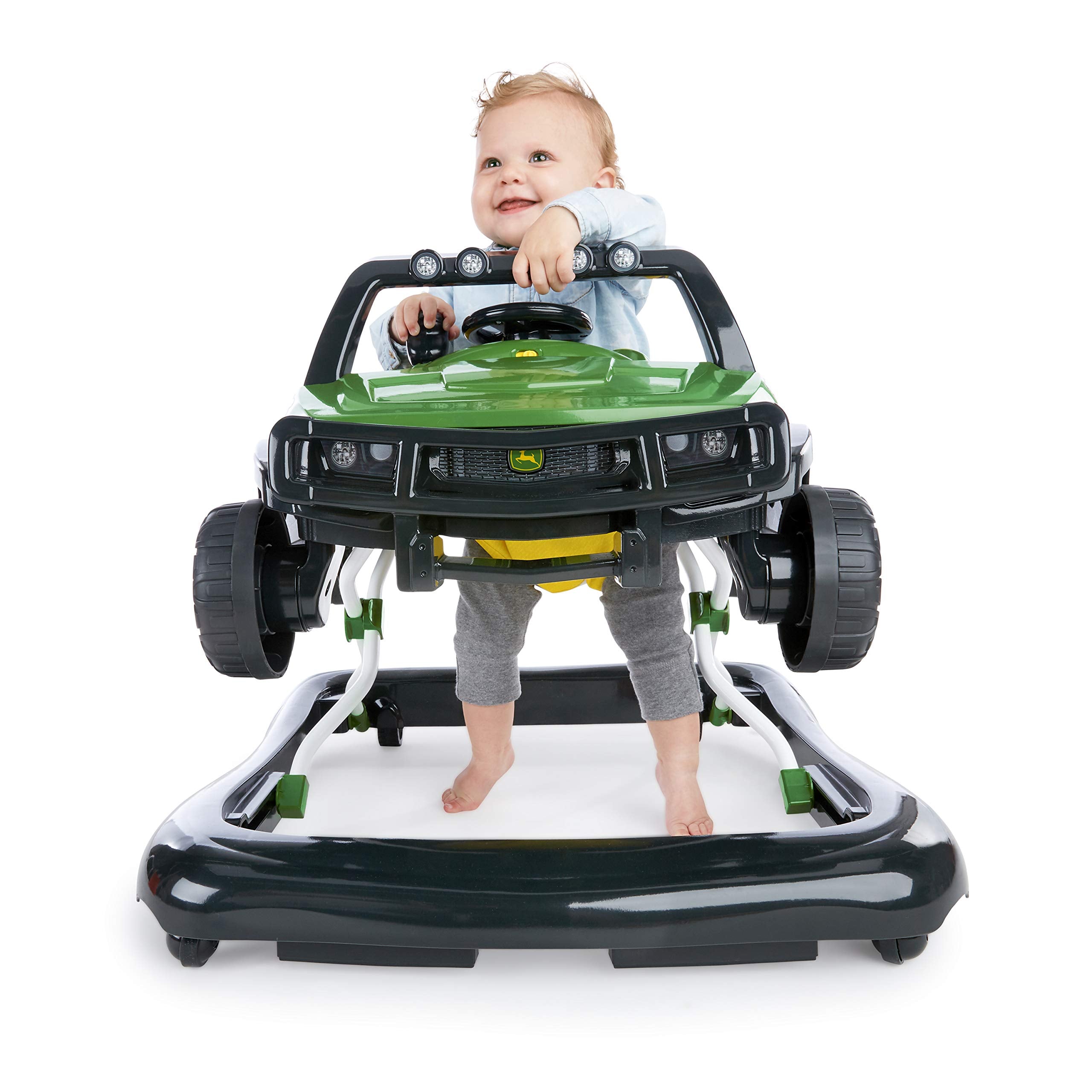 Deere 4-in-1 Gator Green BabyWalker  Activity Center & Push Walker