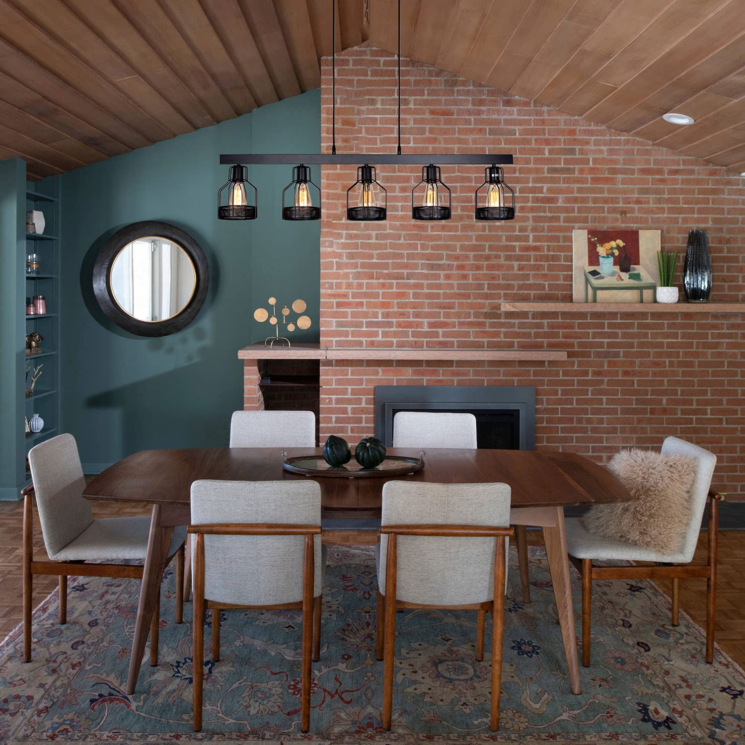 Farmhouse Pendant Lights Kitchen Island, Kitchen Light Fixtures, Rustic Dining Room Light