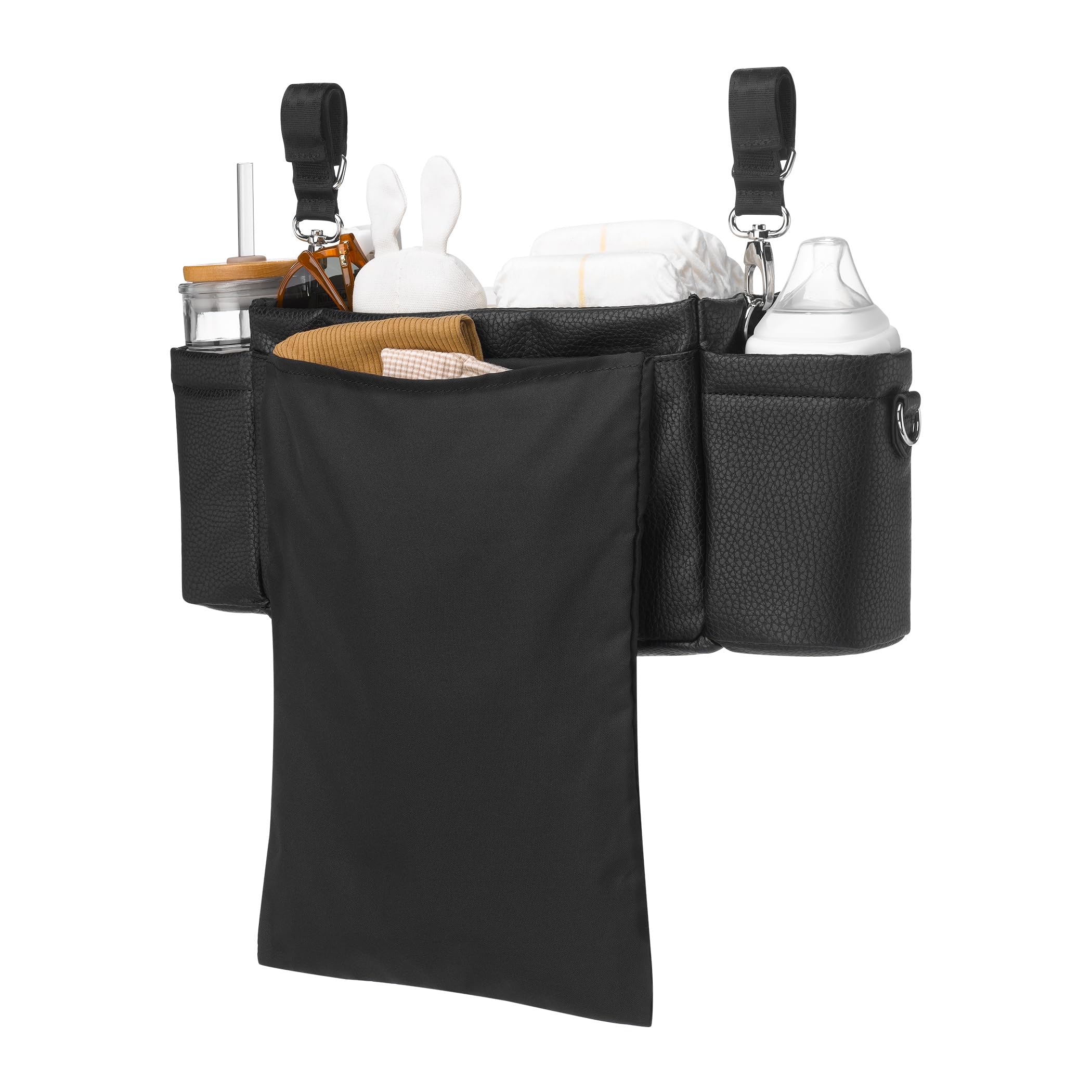 Petunia Pickle Bottom Wander Stroller Caddy Deluxe, Perfect for Organization