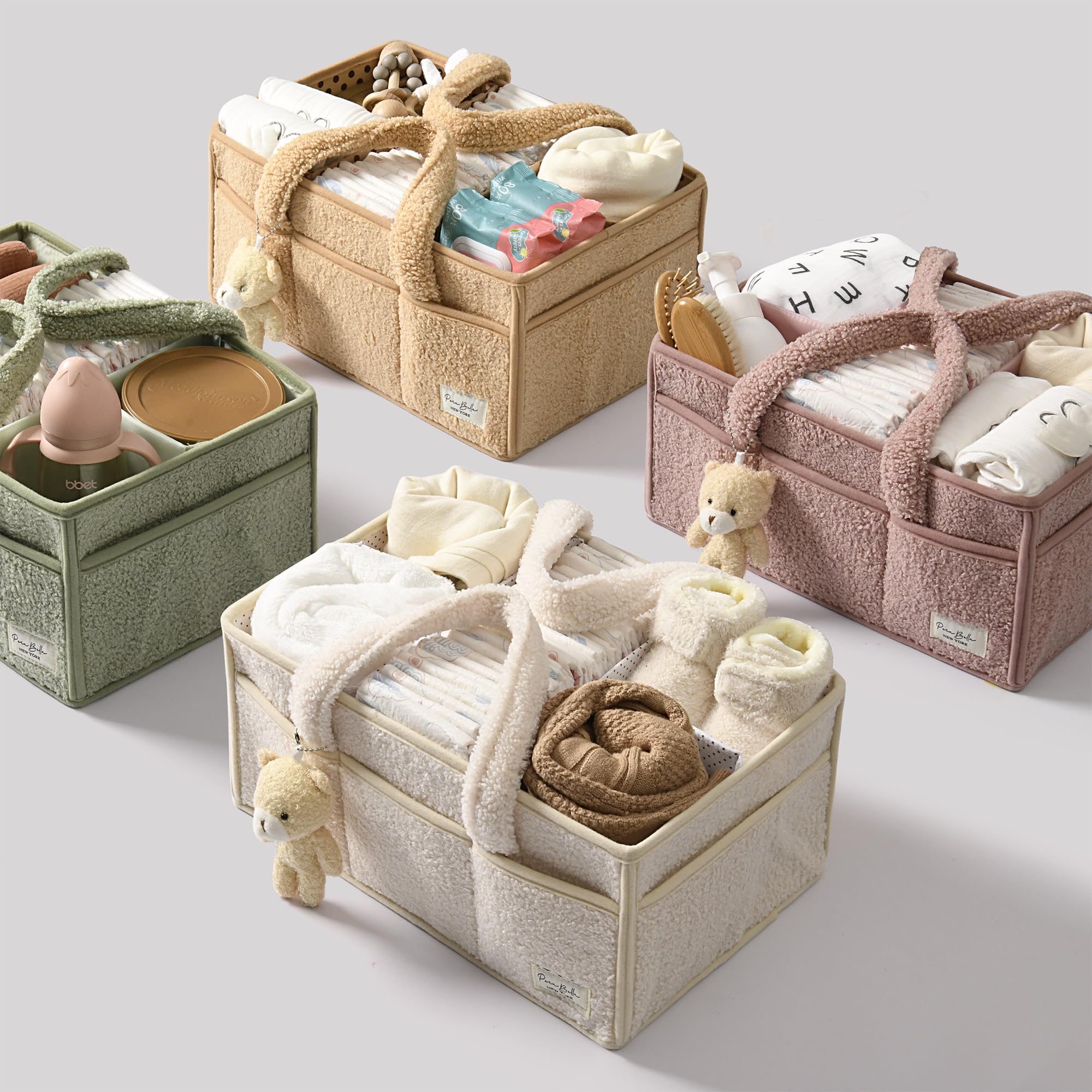 Diaper Caddy Organizer for Changing Table