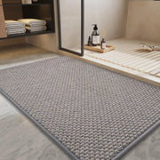 Bath Mat-Super Absorbent Chenille Bathroom Mats-Rubber Backed Bath Mats