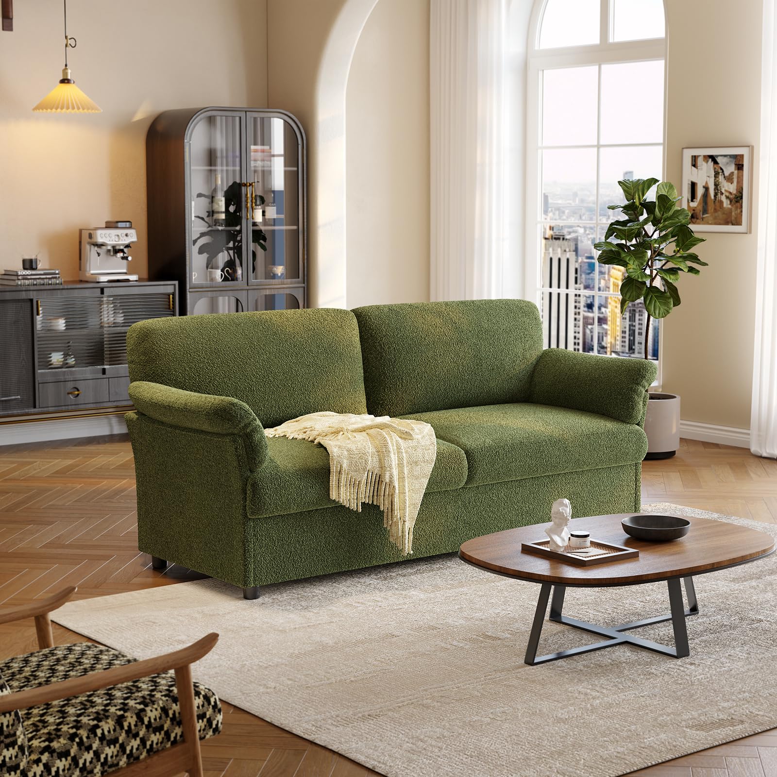 72" Loveseat Sofa Couches for Living Room