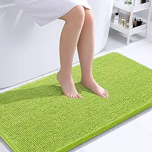 Bathroom Rugs 59x24, Extra Soft Absorbent Chenille Bath Rugs