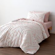 5-Piece Kids' Bed-in-a-Bag, Jacquard Microfiber Bedding Set with Comforter