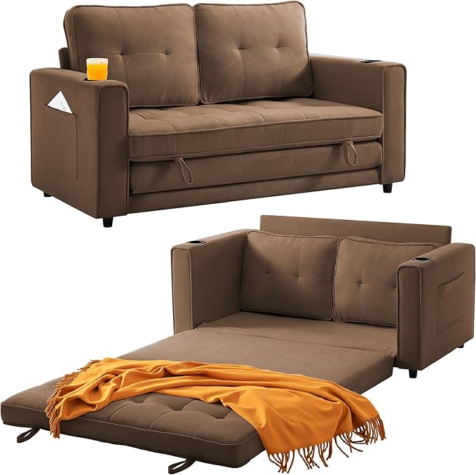 Loveseat Sleeper Sofa Bed for Living Room