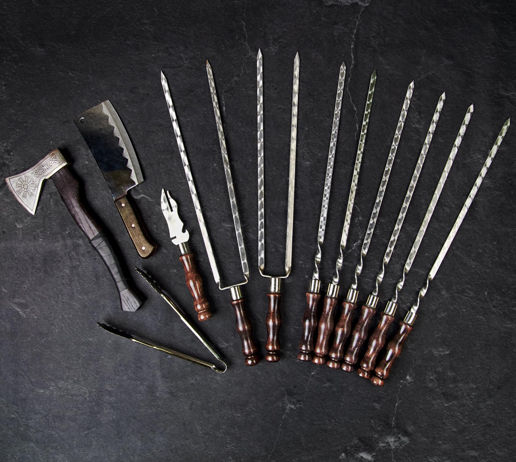 Grill Accessories for Outdoor Grill - Grill Utensils Set - Premium Barbecue Tool Sets