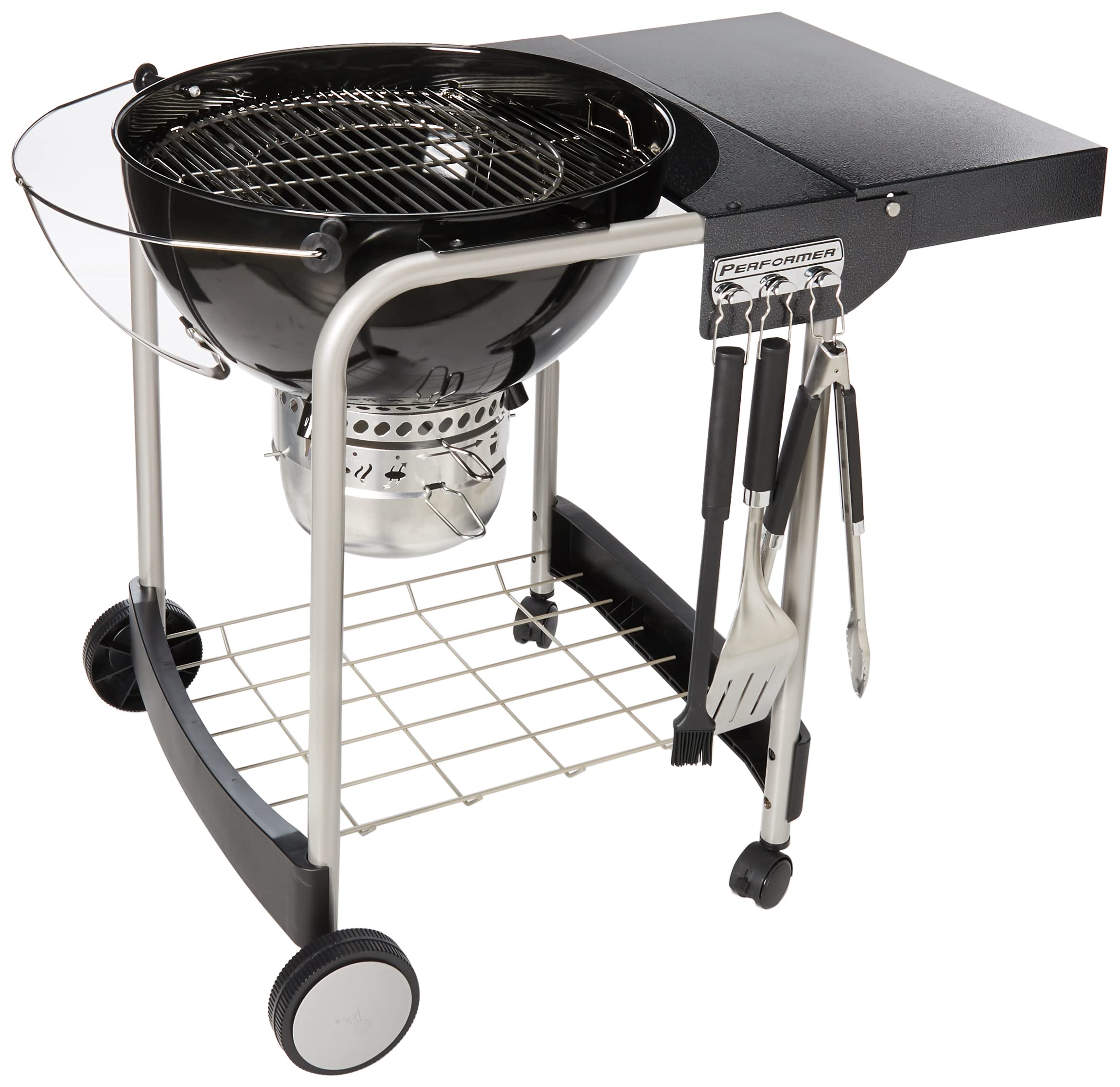Performer Charcoal Grill, 22-Inch, Black