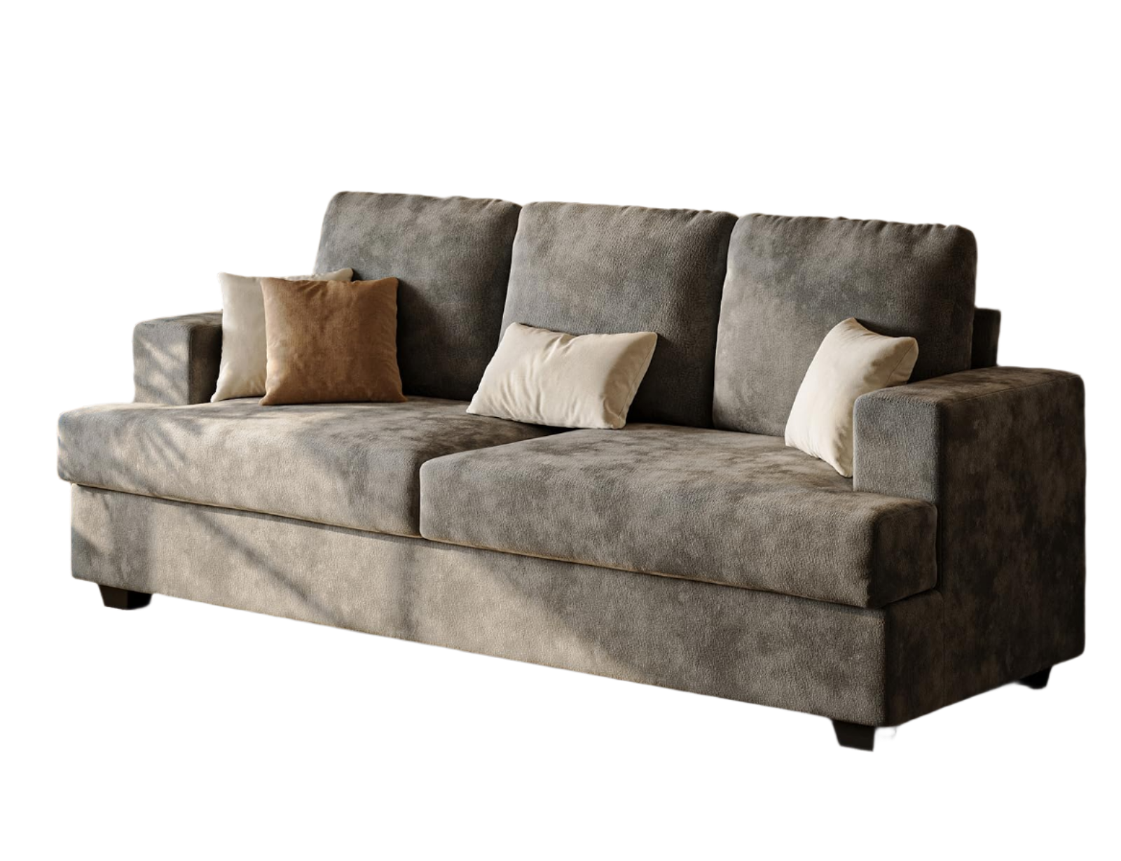 3 Seater Couches for Living Room Sofas 89” Comfy Sectional Couch