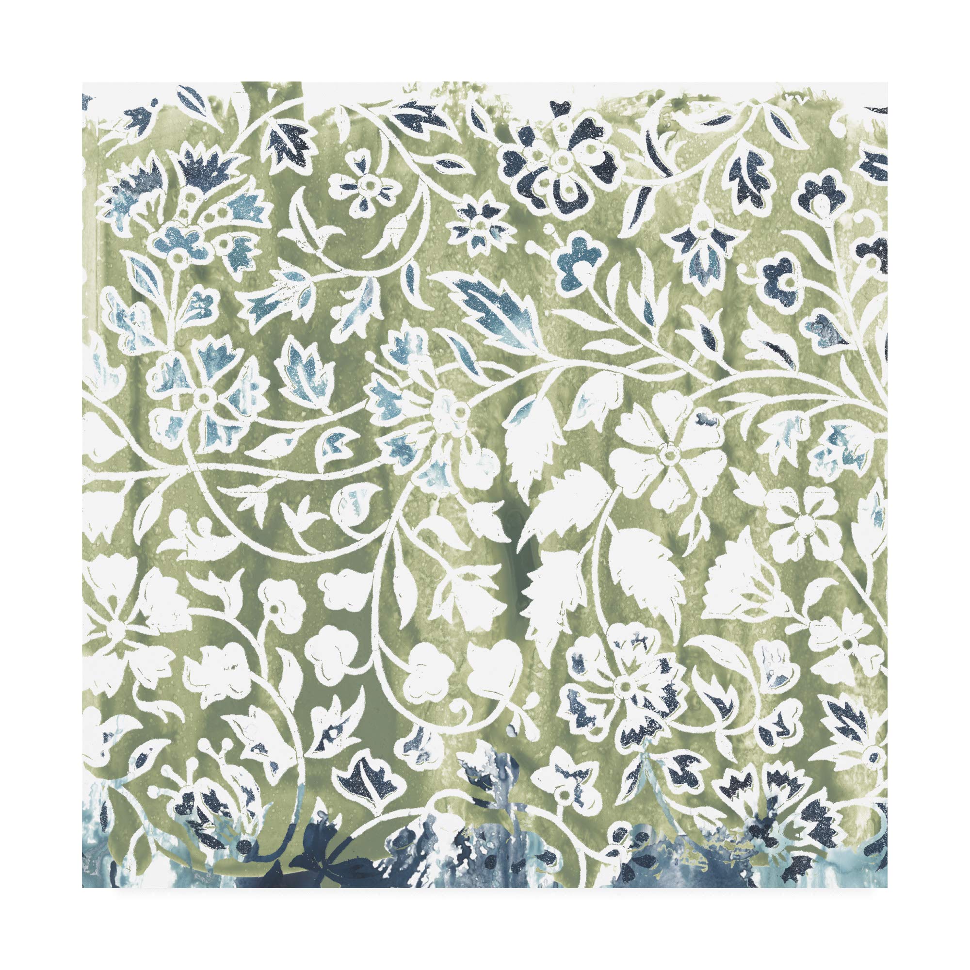 Fine Art Flower Stone Tile I by June Erica Vess, 35x35