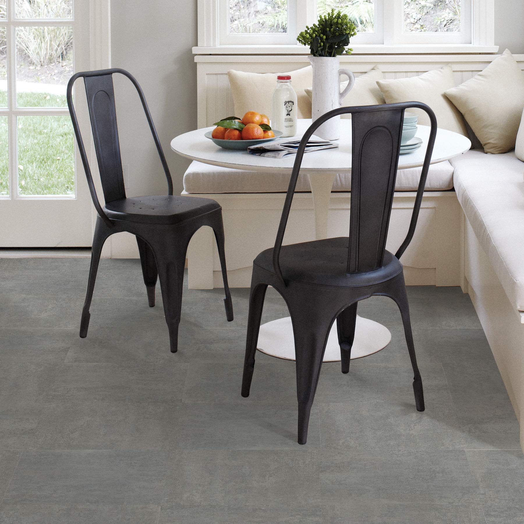 Grey Tundra Peel & Stick Floor Tiles, FP3326