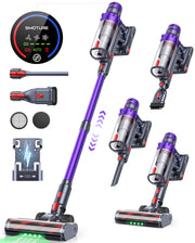 Stick Vacuum with Self-Standing, Wall Mount Charging and Intelligent Auto Mode