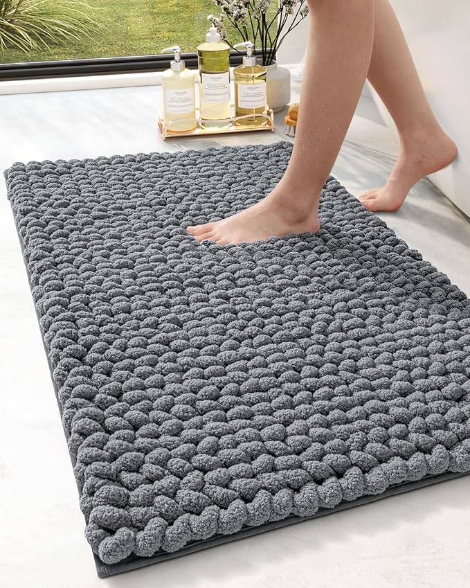 Bathroom Rugs 24x36, Non Slip Washable Bath Mat