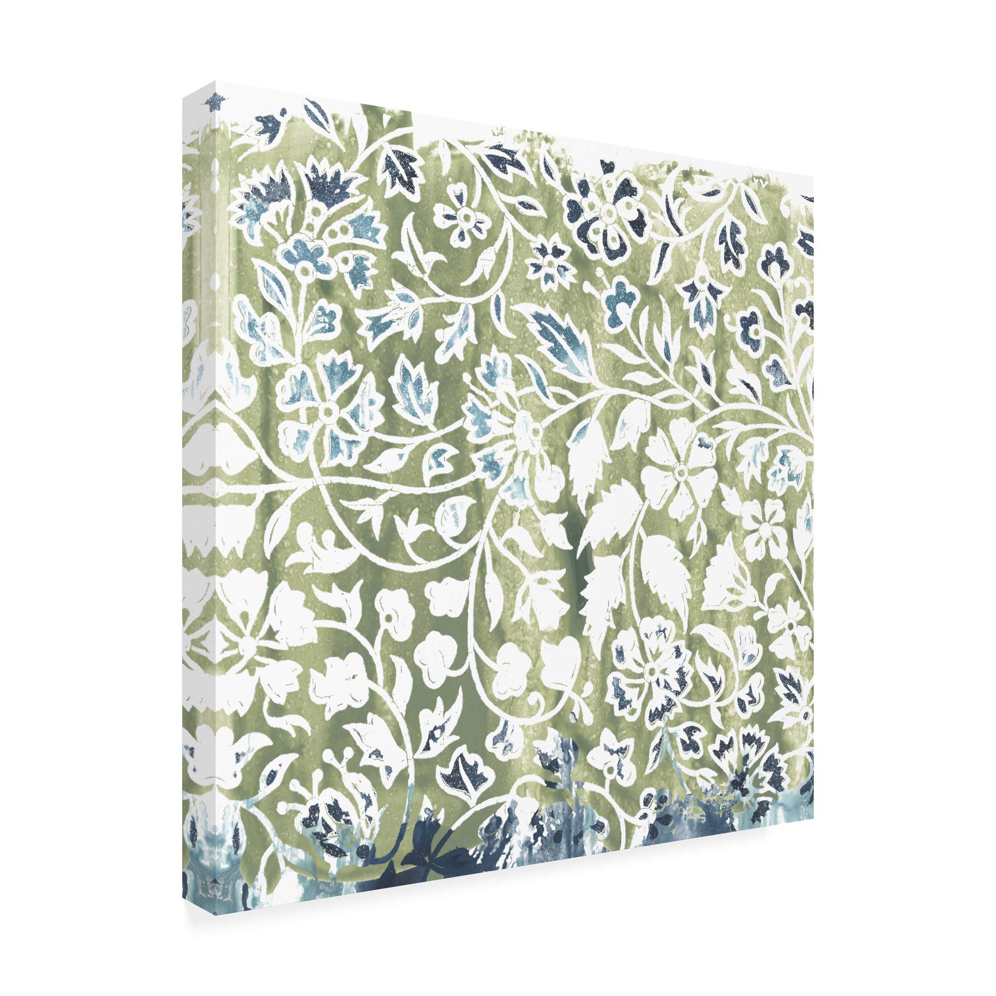 Fine Art Flower Stone Tile I by June Erica Vess, 35x35