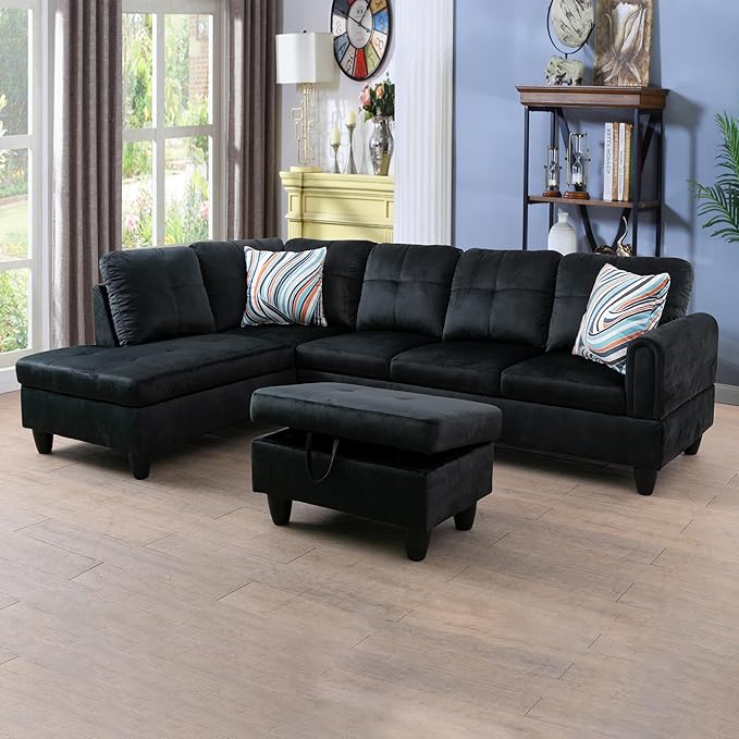 Couches for Living Room L Shaped Couch Upholstered Futon Sofa,living room