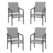 HERPatio Dining Chairs Set of 4,Outdoor Textilene Dining Chairs