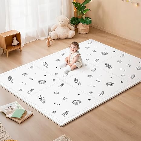 Baby Foam Play Mat, PIGLOG 72x48 Crawling Mat, Floor Mats for Kids for Baby