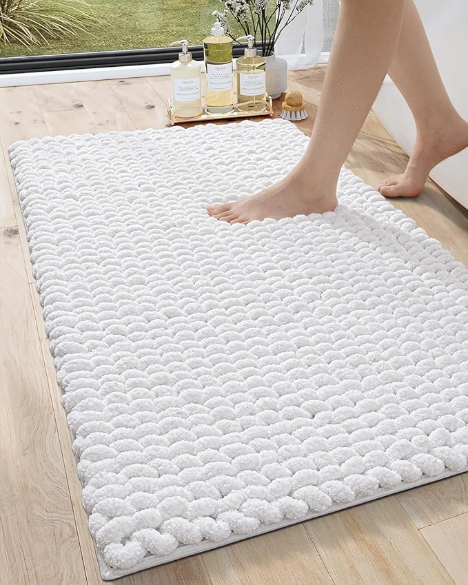 Bathroom Rugs 24x36, Non Slip Washable Bath Mat