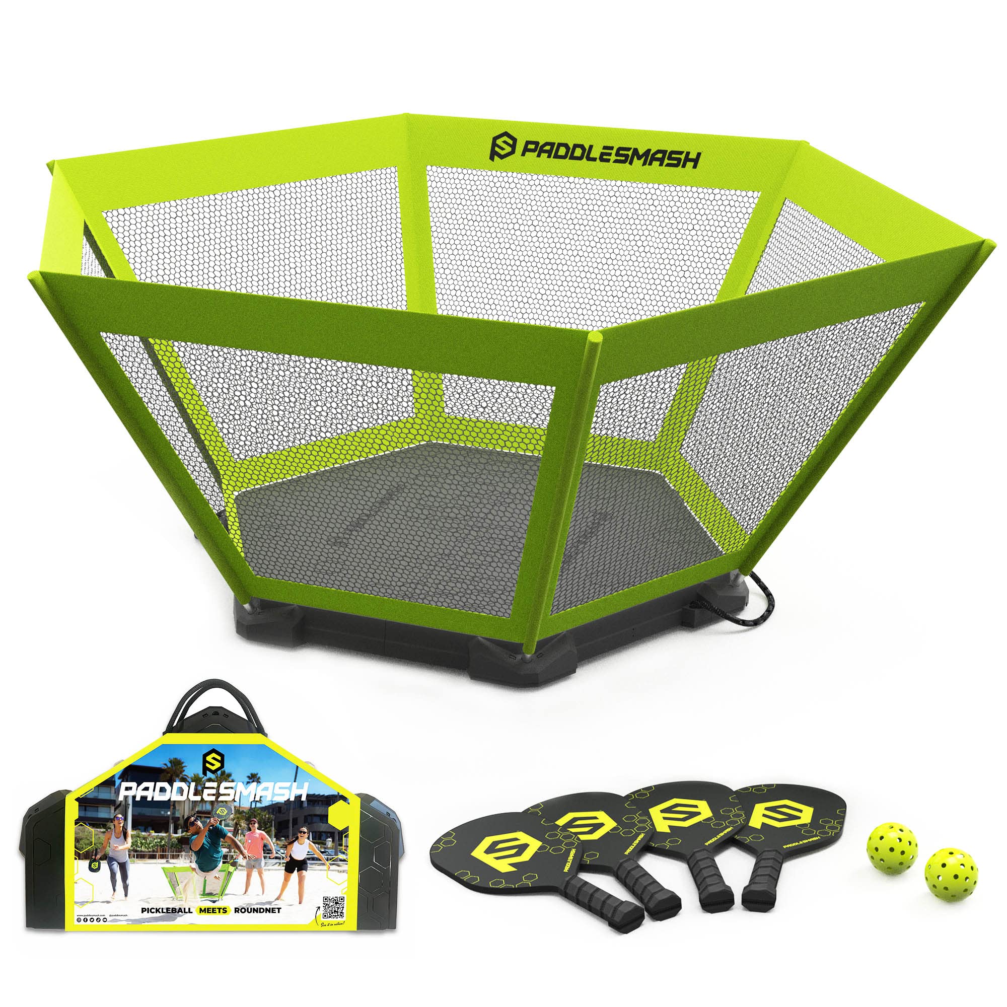 Pickleball Yard Game, As Seen on Shark Tank - Beach, Backyard, Lawn