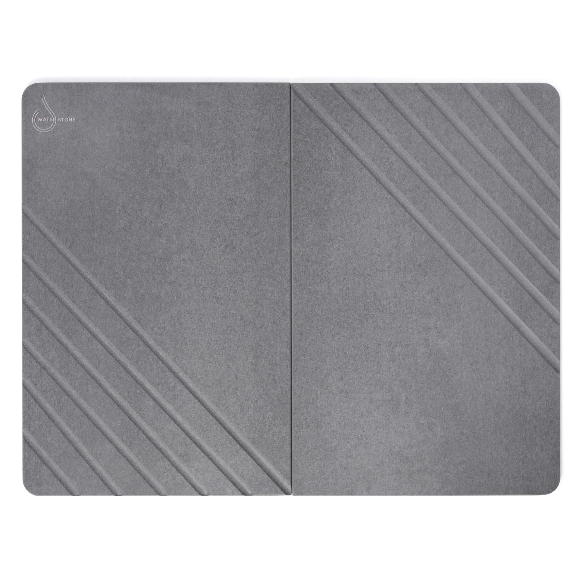 Quick-Drying Bath Mat, Large (30.7” x 23.6”), Gray - Eco-Friendly