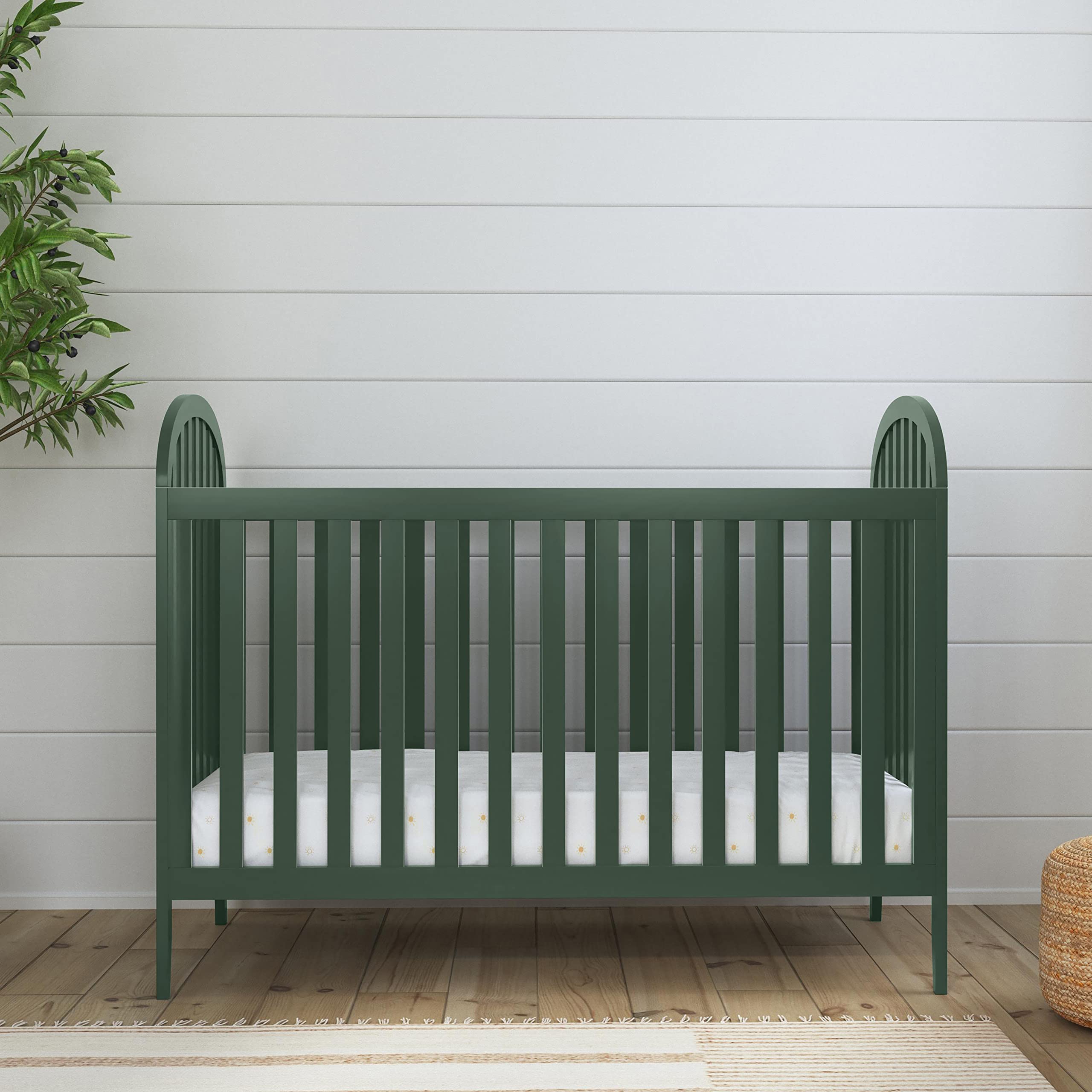 Baby Crib Convertible to Toddler Bed, Daybed - Durable & Easy to Assemble