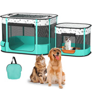 Portable Cat Playpen, Foldable Pet Dog Playpen, for Kitten Puppy Play Pen Indoor/Outdoor