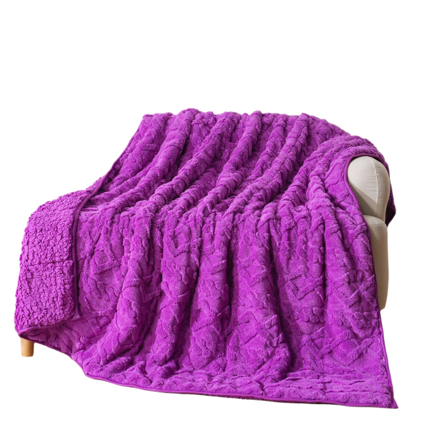 Weighted Blanket Queen Size 15 Pounds 60 x 80 Inches