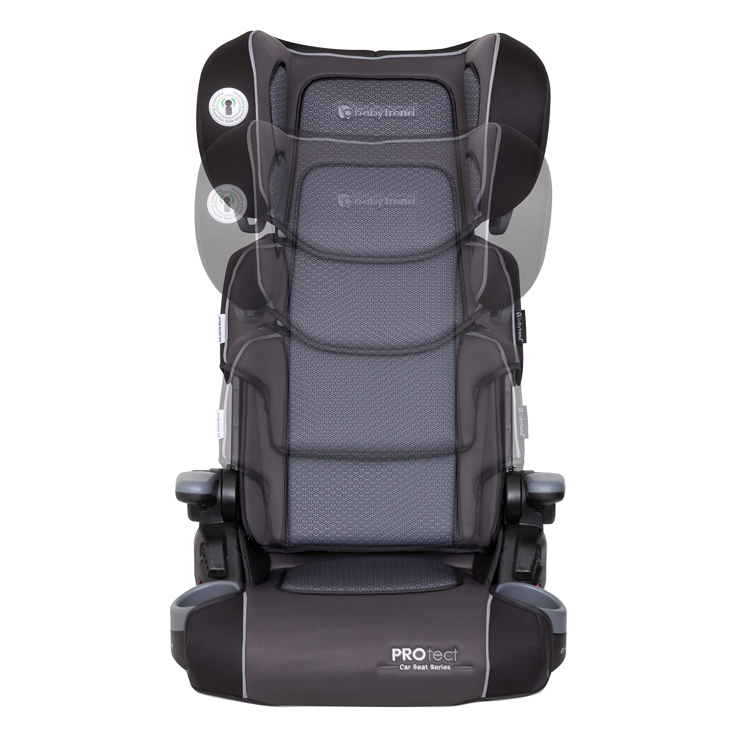 Protect 2-in-1 Booster Seat, Grey Tech