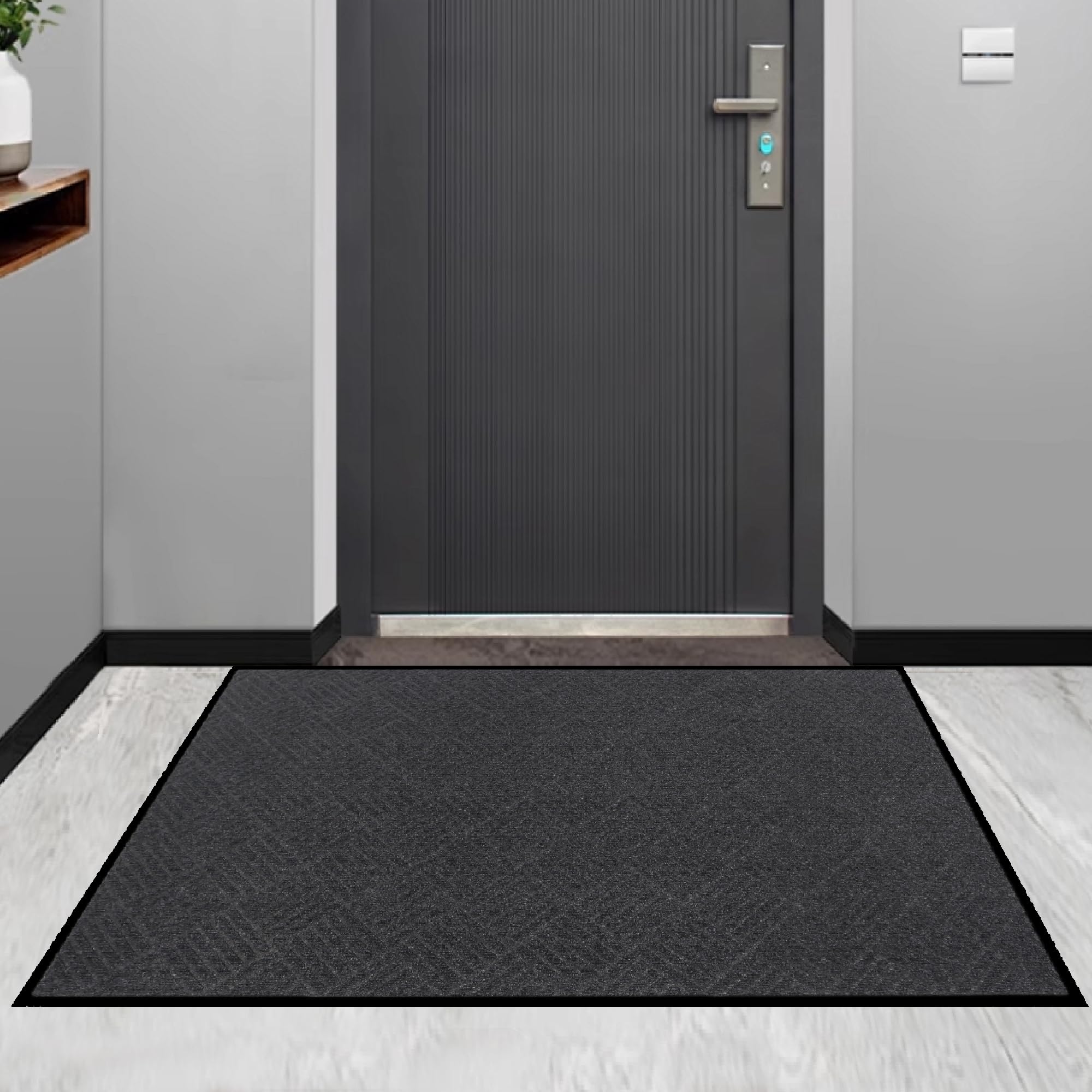 3' x 5' Commercial-Grade Entrance Mat Heavy Duty Dirt Trapper Entryway Doormat