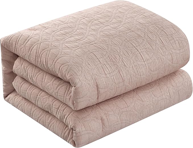Taupe Bed in a Bag Comforter Set, Queen Size (5 Pieces)