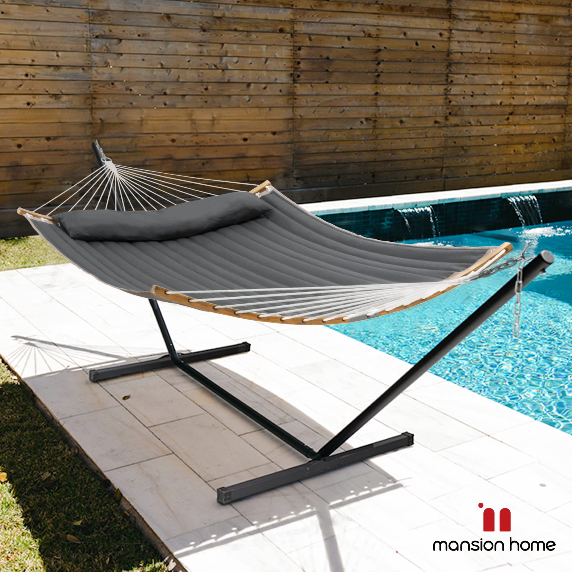55in Hammock with Stand, Heavy Duty Hammock with Stand Included