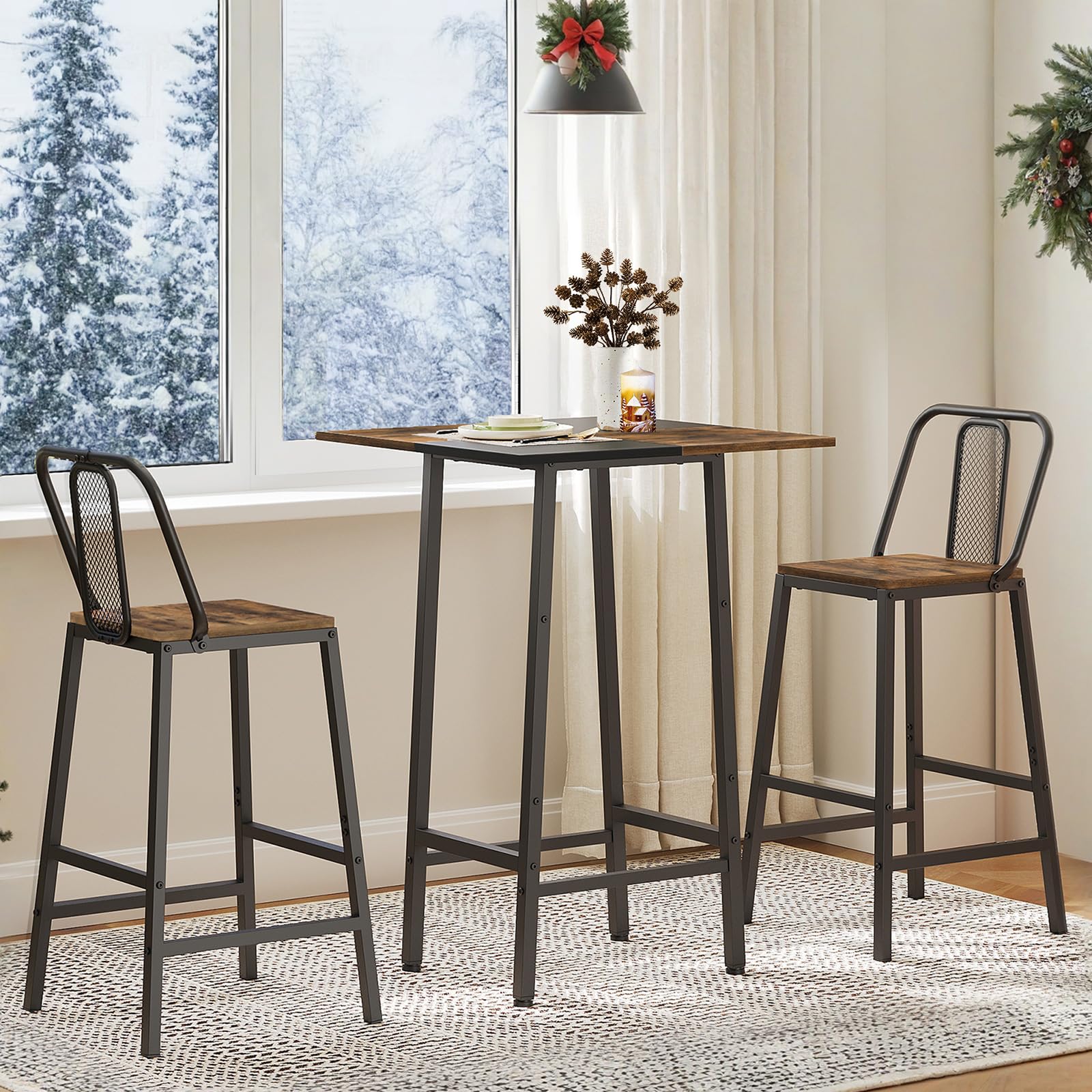 Bar Table, Kitchen Dining Table, Bar Counter Height Table