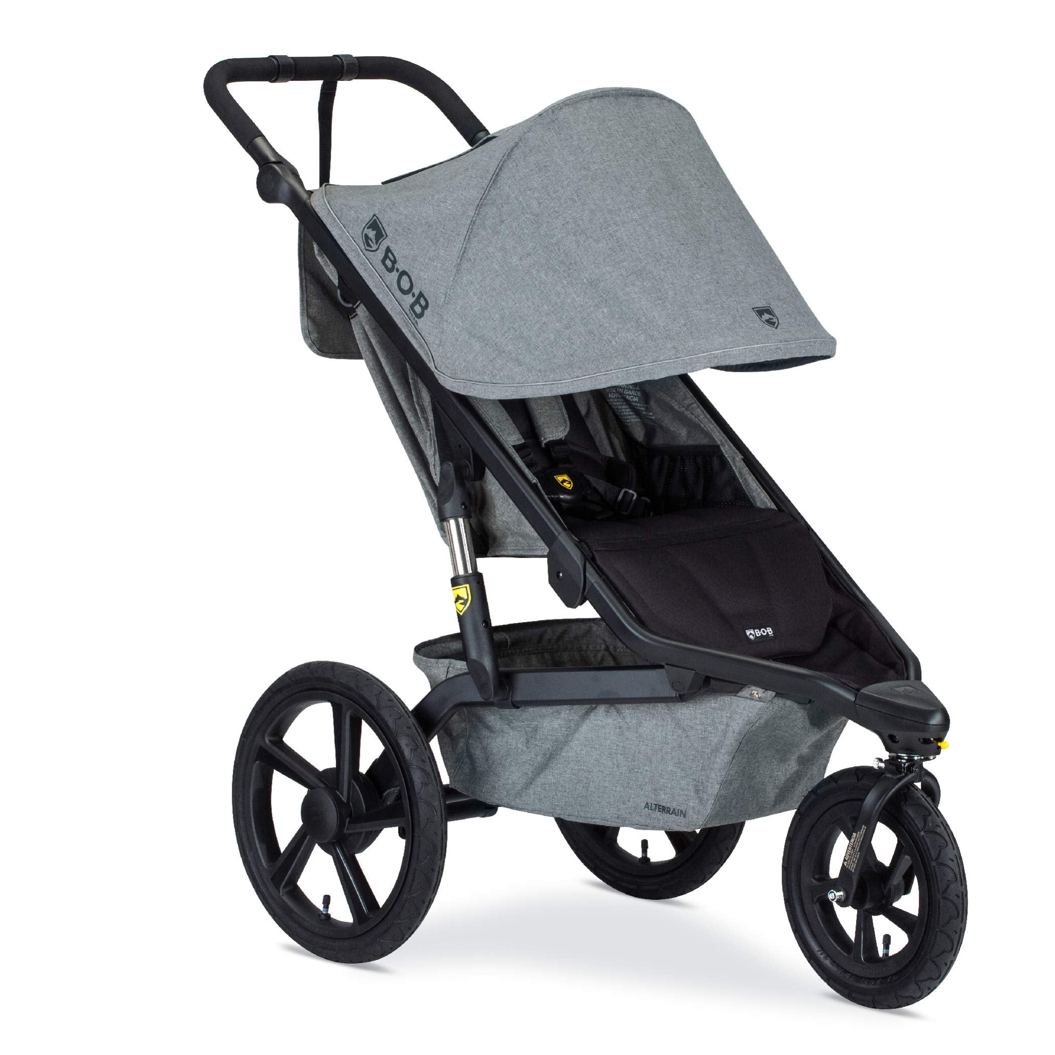 Alterrain Jogging Stroller, Melange Gray