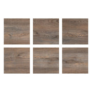 Knotting Hill Peel & Stick Floor Tiles, Brown