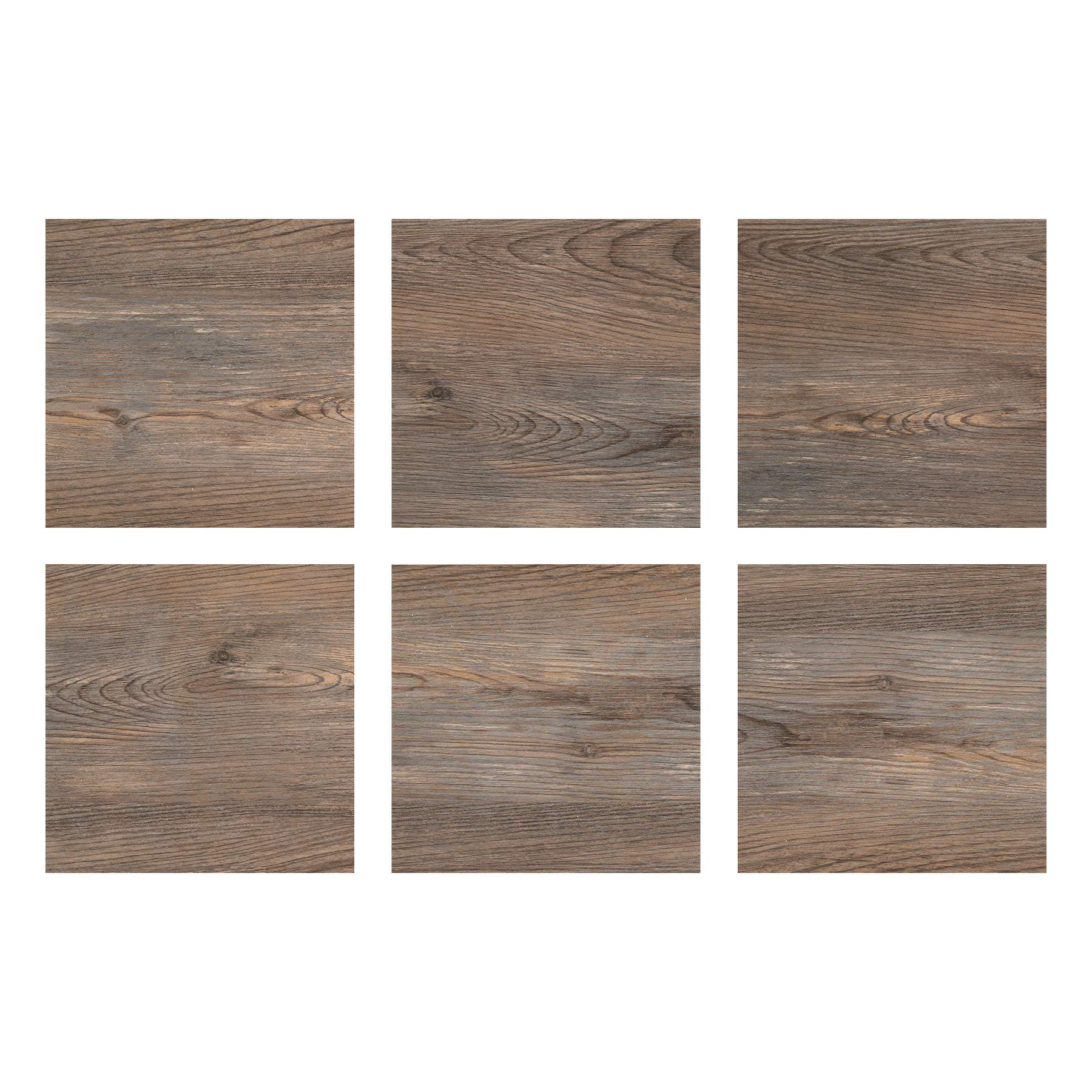 Knotting Hill Peel & Stick Floor Tiles, Brown