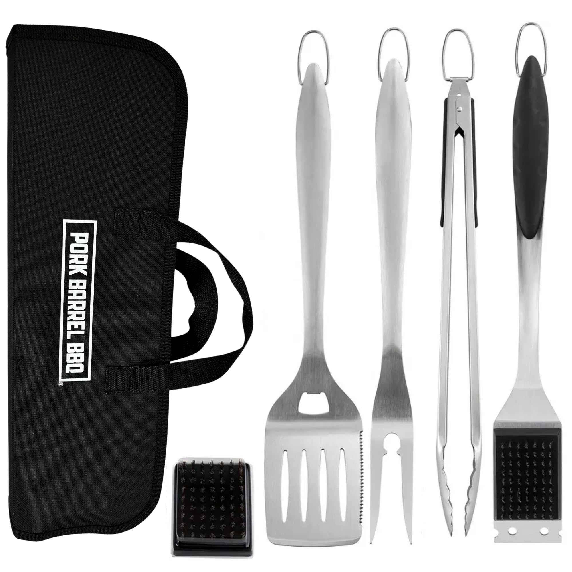 Tool Set Grill Kit - Premium Stainless Steel BBQ Grill Accessories, Grilling Tools