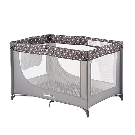 Babe Travel Foldable Portable Bassinet Baby Infant Comfortable Play Yard Crib